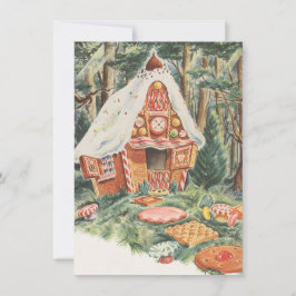 Vintage Hänsel und Gretel Funny Housewarming Party Einladung