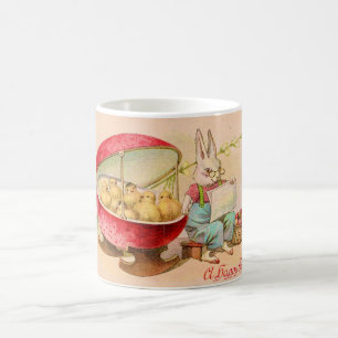 Vintage-Happy-Easter-Tasse Kaffeetasse