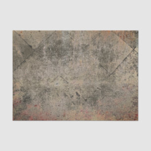 Vintage-Harlekin-Sepia-Braun-Schwarze-Grunge-Textu Seidenpapier