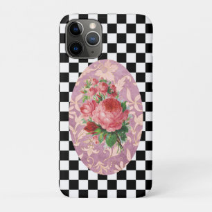 Vintage Harlequin Rosa in Rosa  Case-Mate iPhone Hülle
