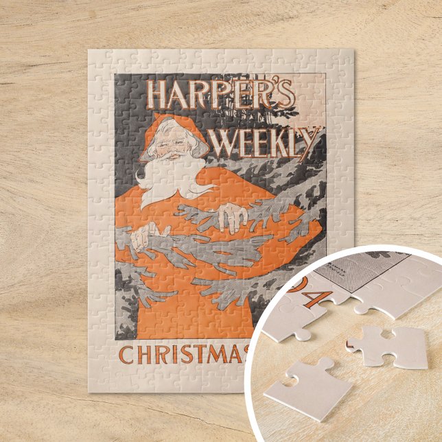 Vintage Harper's Weekly Christmas 1894 (Von Creator hochgeladen)