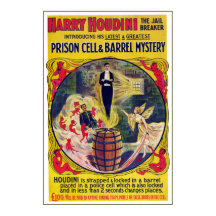 Vintage Harry Houdini Gefängniszelle und Fass-Myst