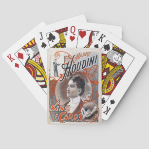 Vintage Harry Houdini Spielkarten