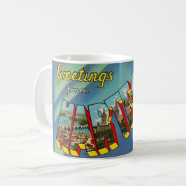 Vintage Hartford Connecticut Tasse