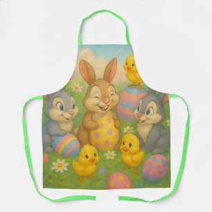 Vintage-Häschen/Osterhase Osterei/Frühling Schürze