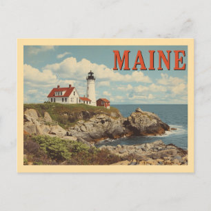 Vintage Hauptreise Postkarte