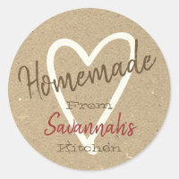 Vintage Hausarbeit mit Liebe Kitchenette Brown Pap
