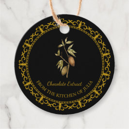 Vintage hausgemachte Schokolade Extract Hang Tag Geschenkanhänger