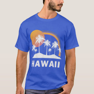 Vintage Hawaii Lustiges Hawaii Liebe T-Shirt