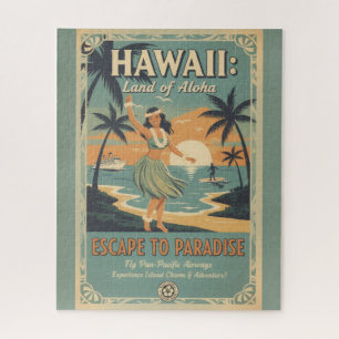 Vintage Hawaiian Land of Aloha - Flucht ins Paradi