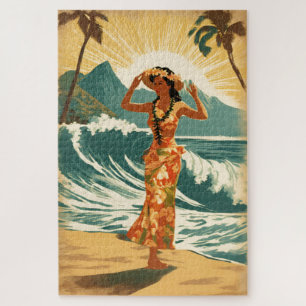 Vintage Hawaiian Reise Honolulu Mid-Pacific 