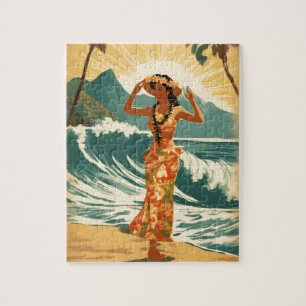 Vintage Hawaiian Travel Honolulu Mittel-Pazifik