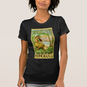 Vintage hawaiianische Reise T-Shirt