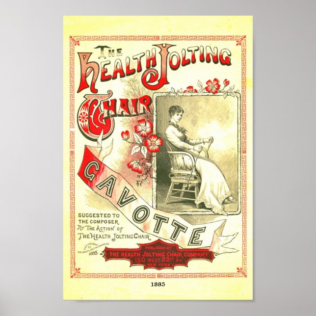 Vintage Heilmittel, Vorsitzender der Gesundheitsbe Poster (Vorne)