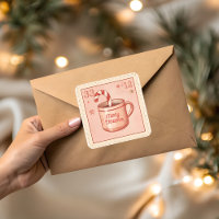 Vintage-Heiße-Schokolade-Weihnachten