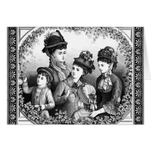 Vintage Hennen (Vorderseite (Horizontal))