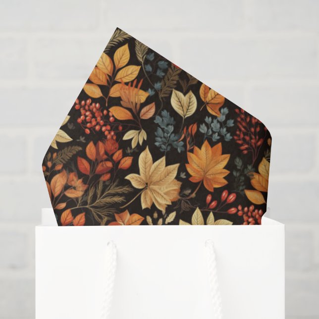 Vintage Herbst  Seidenpapier (Geschenktüte)