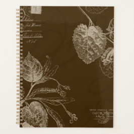 Vintage Herbstunterschiede Planer