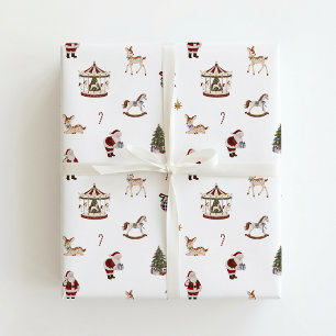 Vintage-Heritage-Weihnachtspapier Geschenkpapier