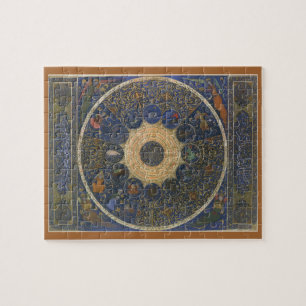 Vintage Herrscher Horoskop, Antiker Islamischer Ti