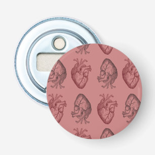 Vintage Herz-Illustration Flaschenöffner