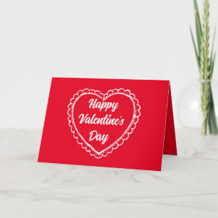VINTAGE-HERZ-VALENTINSTAG- DESIGN KARTE
