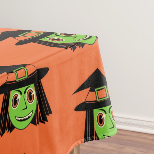 Vintage Hexe Tischdecke (Beispiel)