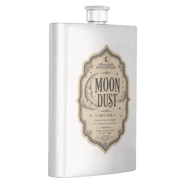 Vintage Hexenapotheke Potion Flachmann (Rechts)