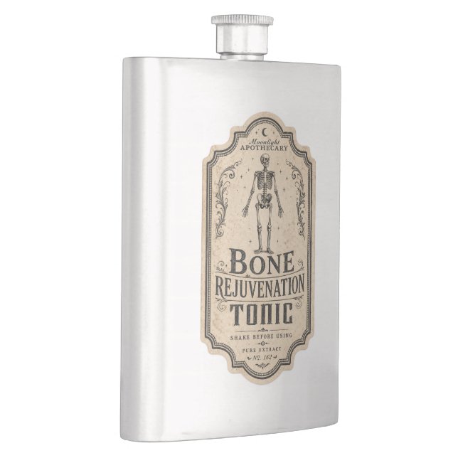 Vintage Hexenapotheke Potion Flachmann (Rechts)