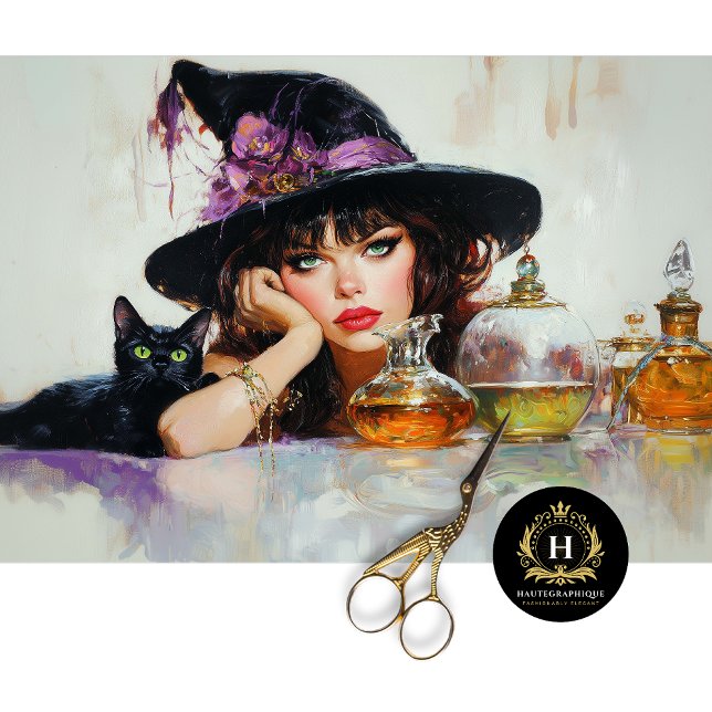 Vintage Hexenentkundung Seidenpapier (Von Creator hochgeladen)