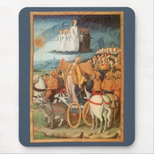 Vintage-Himmelsastronomie - Macht des Himmels Mousepad