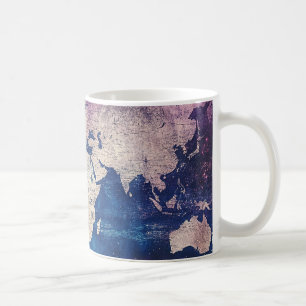 Vintage Himmelsweltkarte (4) Kaffeetasse