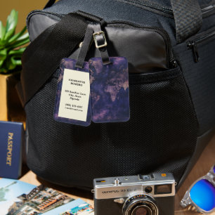 Vintage Himmelsweltkarte (9) Gepäckanhänger