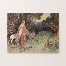 Vintage Hinter dem Wald von Warwick Goble