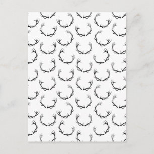 Vintage Hirschantler Postkarte