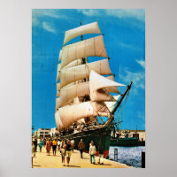 Vintage historische Schiffe, Star of India San Die