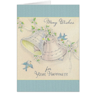 Vintage Hochzeit Bell und blaue