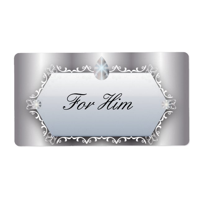 Vintage Hochzeit für Ihm Pearl Silver Romantic (Vorne)