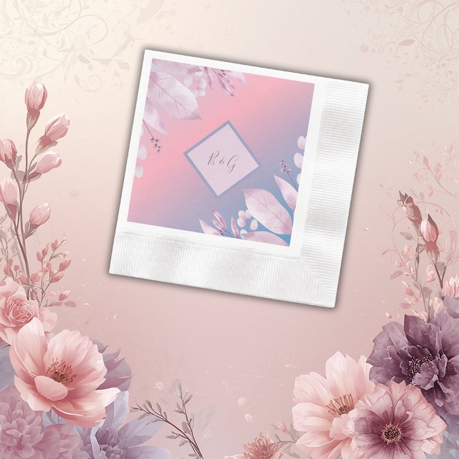 Vintage Hochzeit im bohenhaften Grün Serviette (Von Creator hochgeladen)