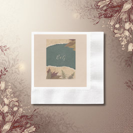 Vintage Hochzeit im boho-Stil Serviette