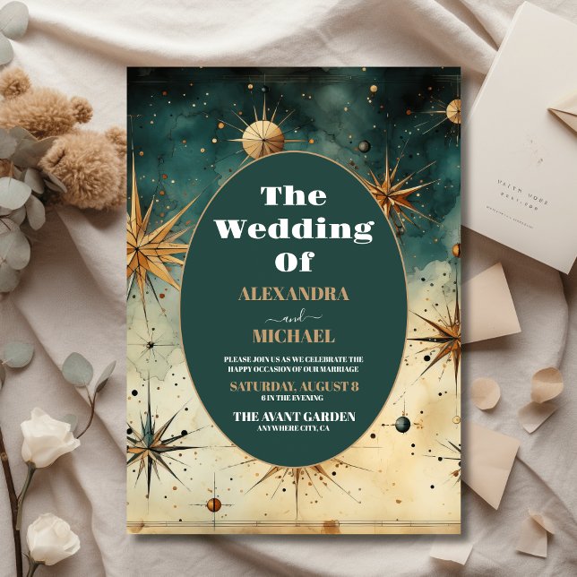 Vintage Hochzeit mit Wasserfarben (Von Creator hochgeladen)