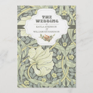 Vintage Hochzeitseinladungen Einladung