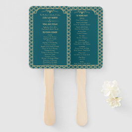 Vintage Hochzeitskollektion Art Déco Gatsby von 19 Fächer