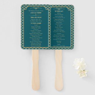 Vintage Hochzeitskollektion Art Déco Gatsby von 19 Fächer