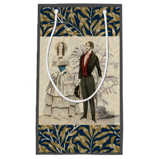 Vintage Hochzeitskunst von 1844 Kleine Geschenktüte