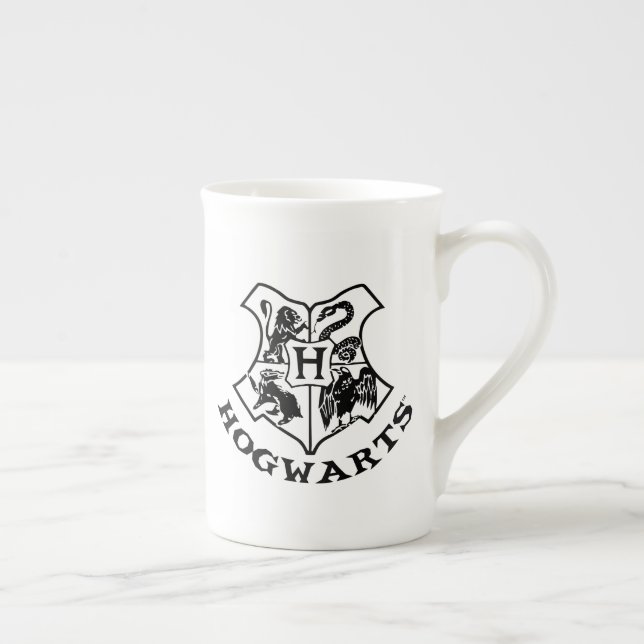 Vintage HOGWARTS™-Wappen Prozellantasse (Rechts)