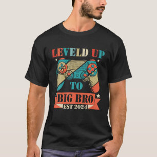 Vintage Höhe bis zu Big Bro 2024 Funny Big T-Shirt