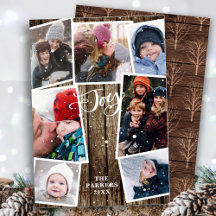 Vintage Holzschneeflocken Bokeh Overlay Foto