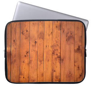 Vintage Holzstruktur Laptopschutzhülle