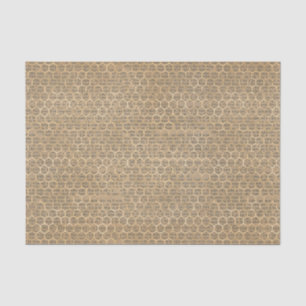 Vintage Honigwabe Seidenpapier